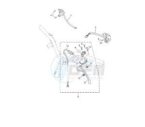 YN F NEO'S 4 50 drawing HANDLE SWITCH AND LEVER