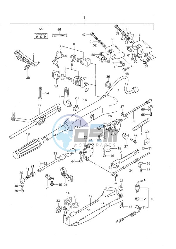 Tiller Handle