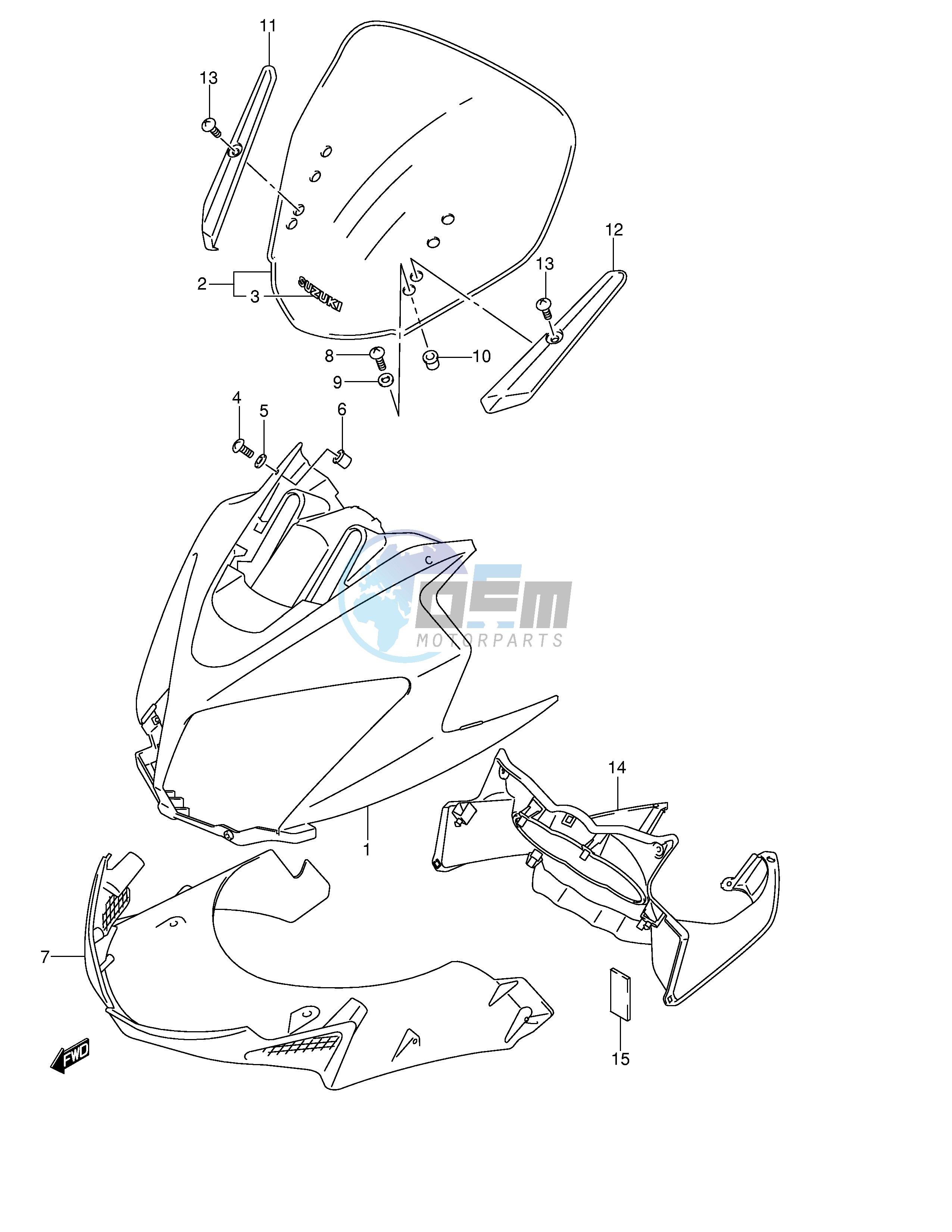 COWLING BODY