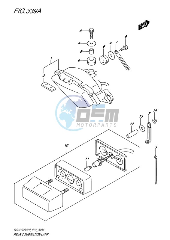 REAR COMBINATION LAMP