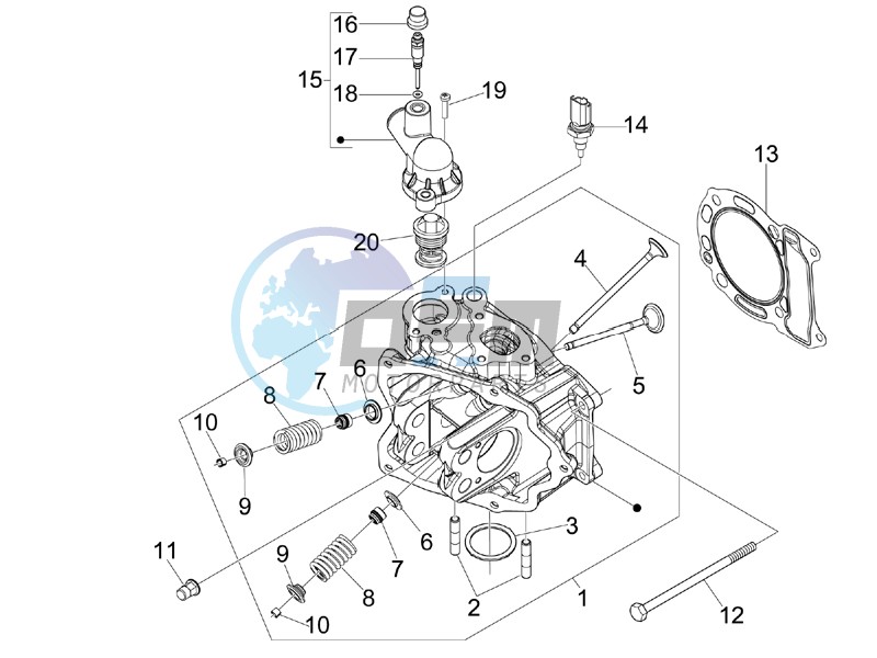 Head unit - Valve