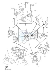 XJR1300C XJR 1300 (2PN3) drawing ELECTRICAL 1