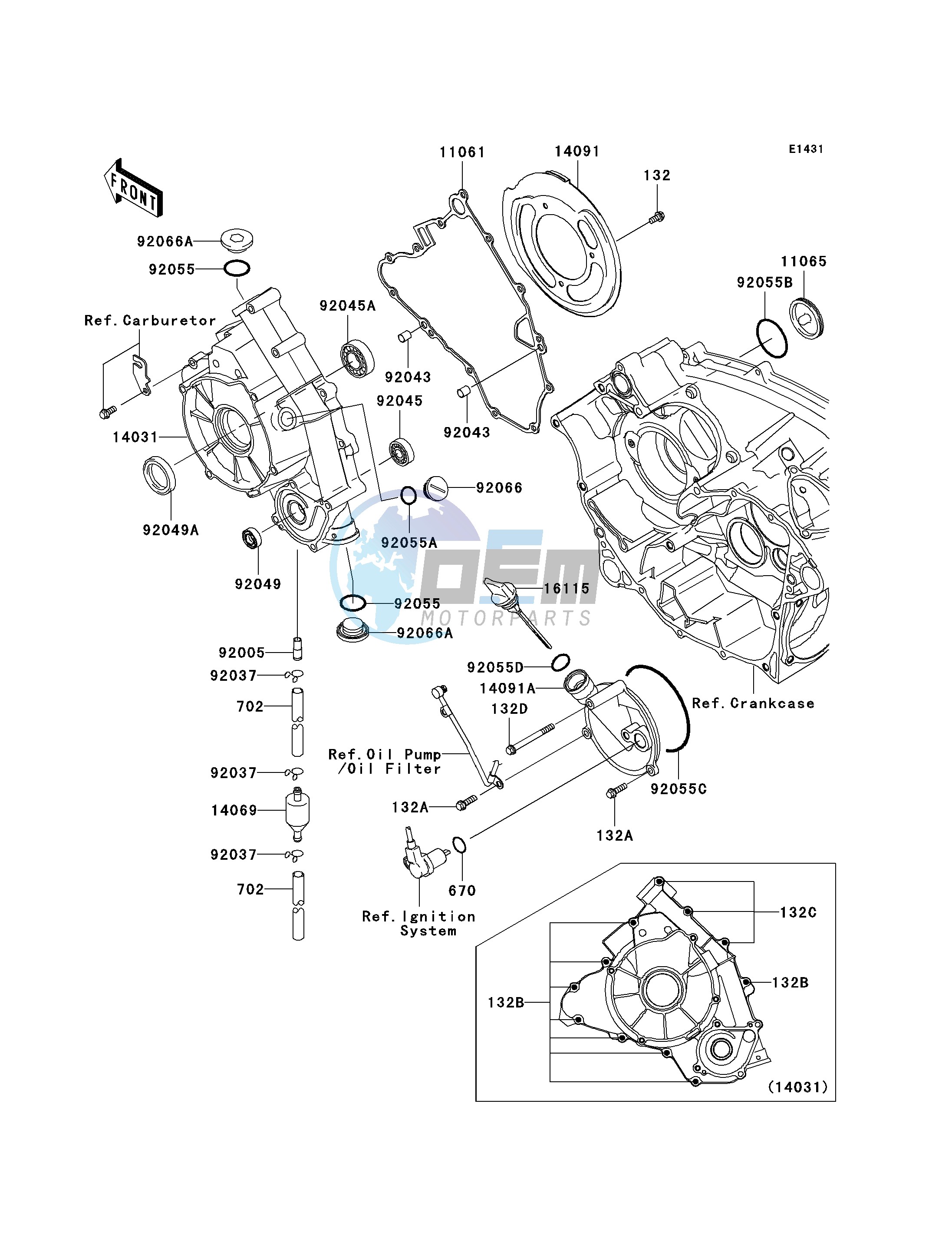 ENGINE COVER-- S- -