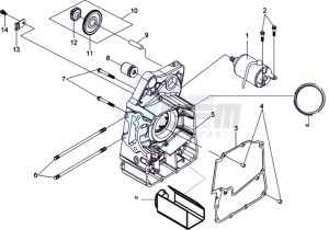 CITYCOM 300 EFI drawing CRANKCASE RIGHT / START MOTOR