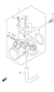 DF 20A drawing Throttle Body Remote Control