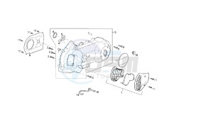 RAMBLA-250 2VER - 125 CC VTRA1B E3 2VER drawing CLUTCH COVER