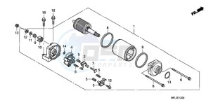 CBR1000RR9 BR / MME - (BR / MME) drawing STARTING MOTOR