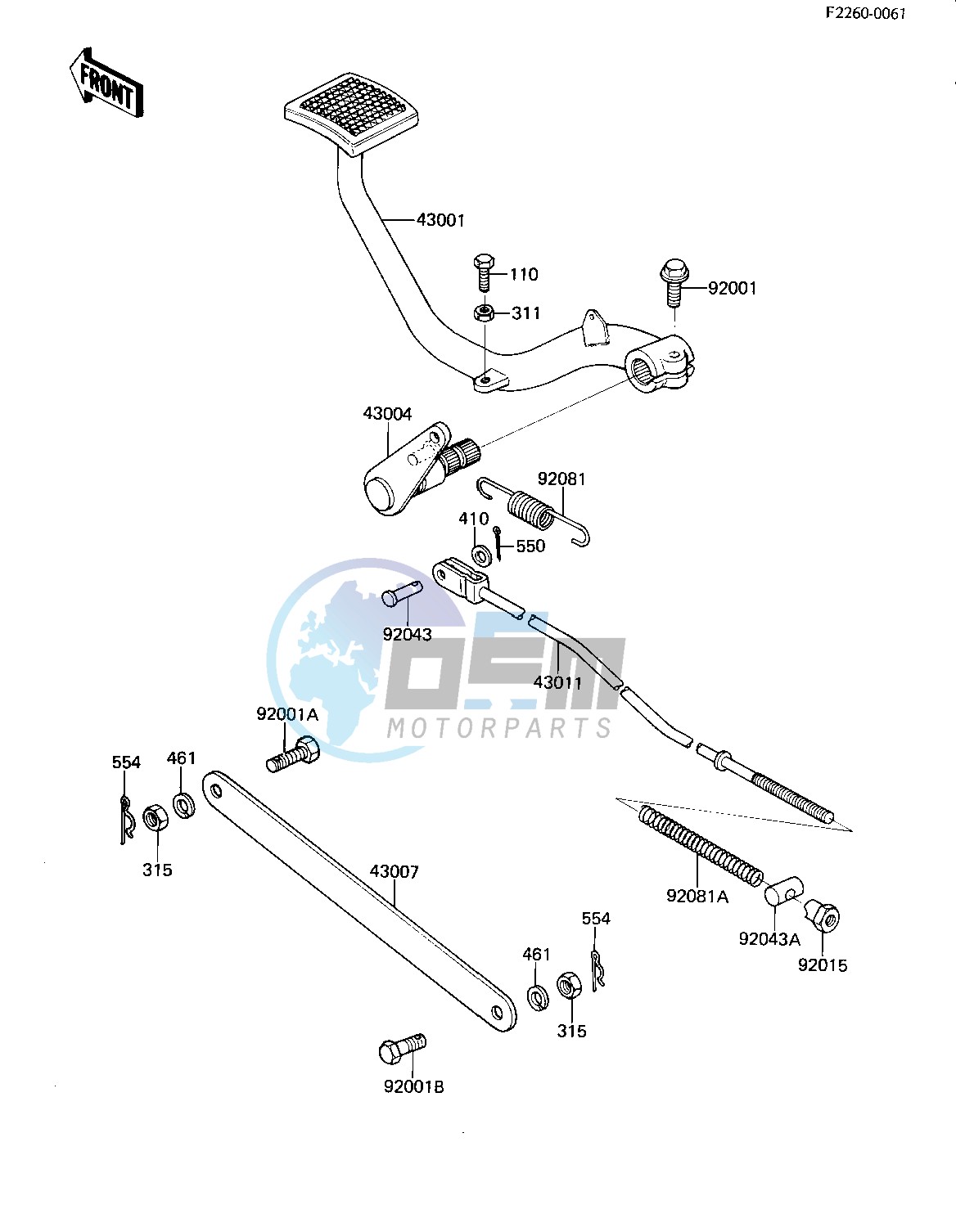 BRAKE PEDAL_TORQUE LINK