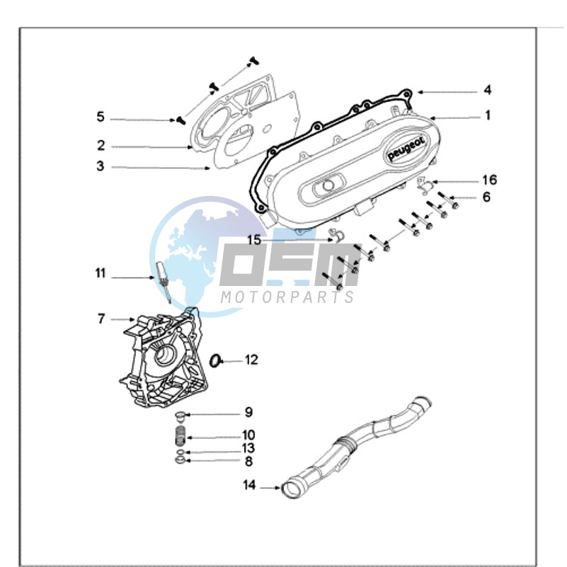 CRANKCASE COVER