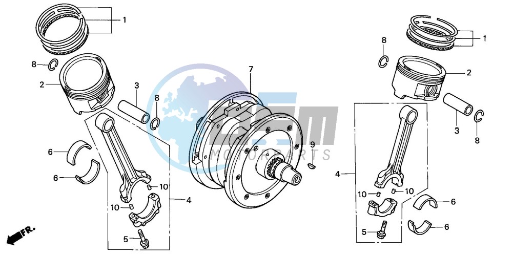 CRANKSHAFT/PISTON