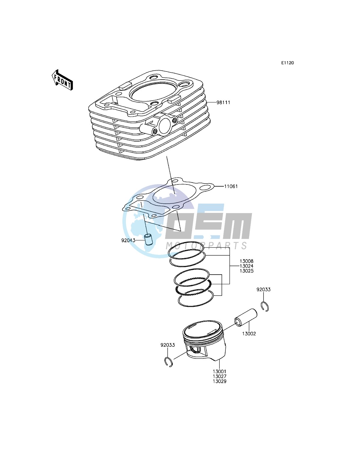 Cylinder/Piston(s)