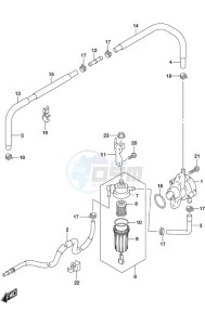 DF 200A drawing Fuel Pump