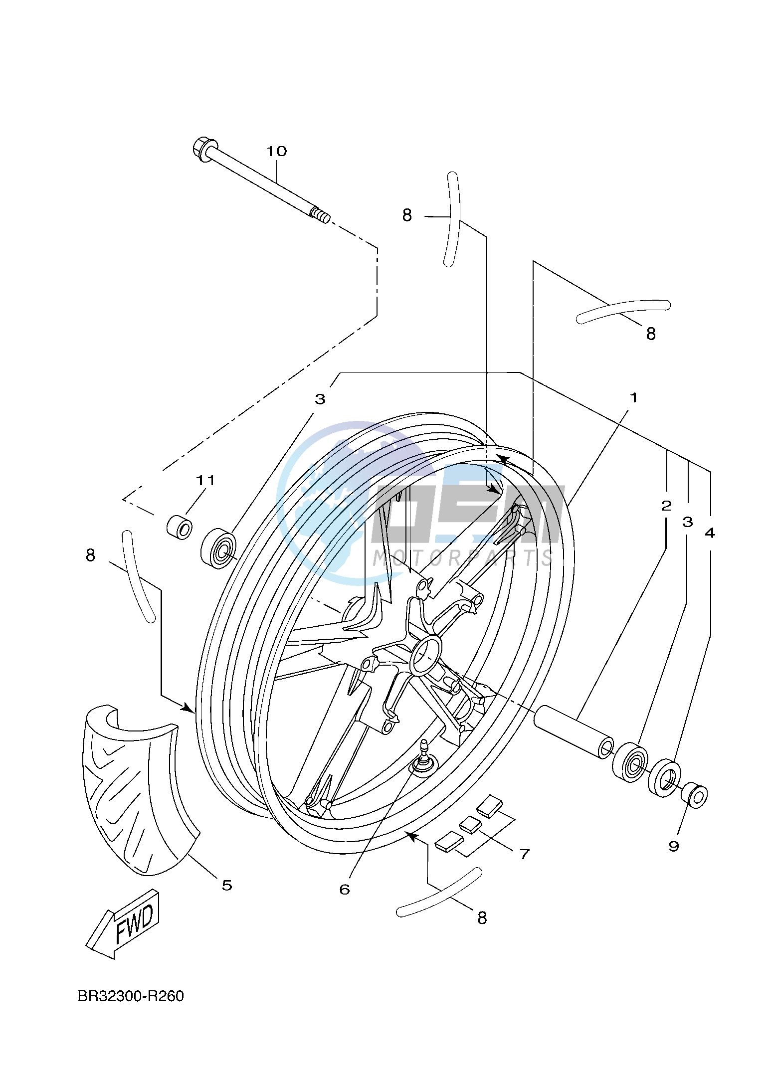 FRONT WHEEL