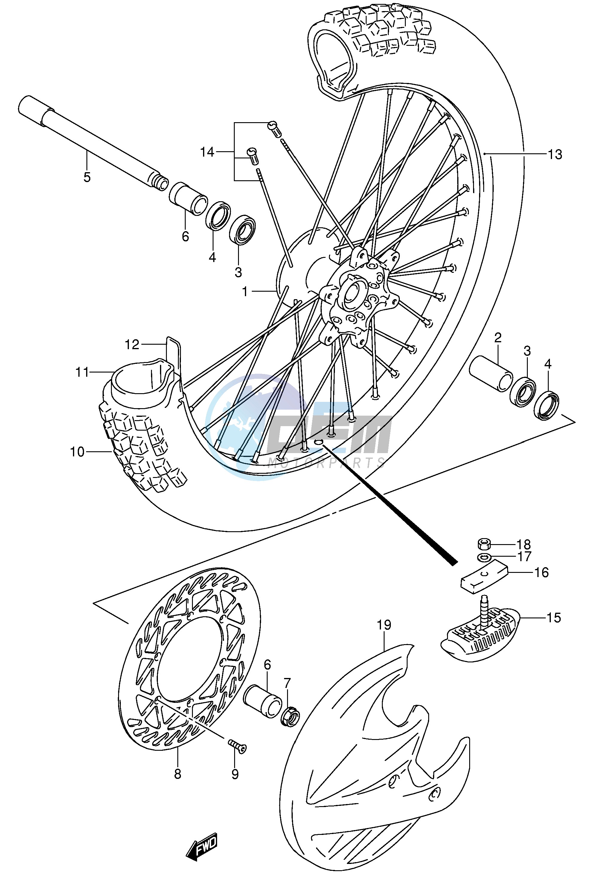 FRONT WHEEL