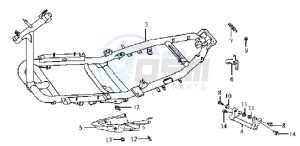 JET EURO X 50 drawing FRAME