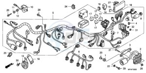 CBF1000S9 France - (F / ABS CMF) drawing WIRE HARNESS