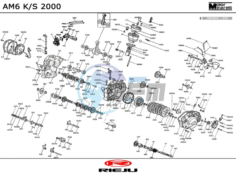 ENGINE  AMS KS 2000