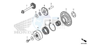 CBR1000S1 2ED - (2ED) drawing STARTING CLUTCH