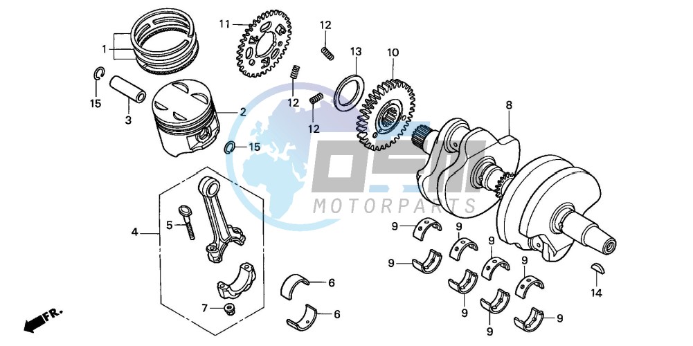 CRANKSHAFT/PISTON