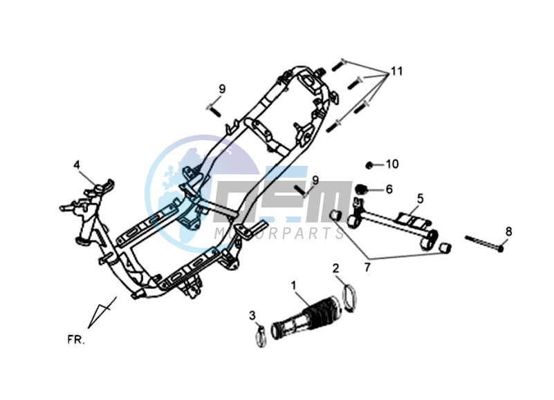 FRAME / ENGINE MOUNT