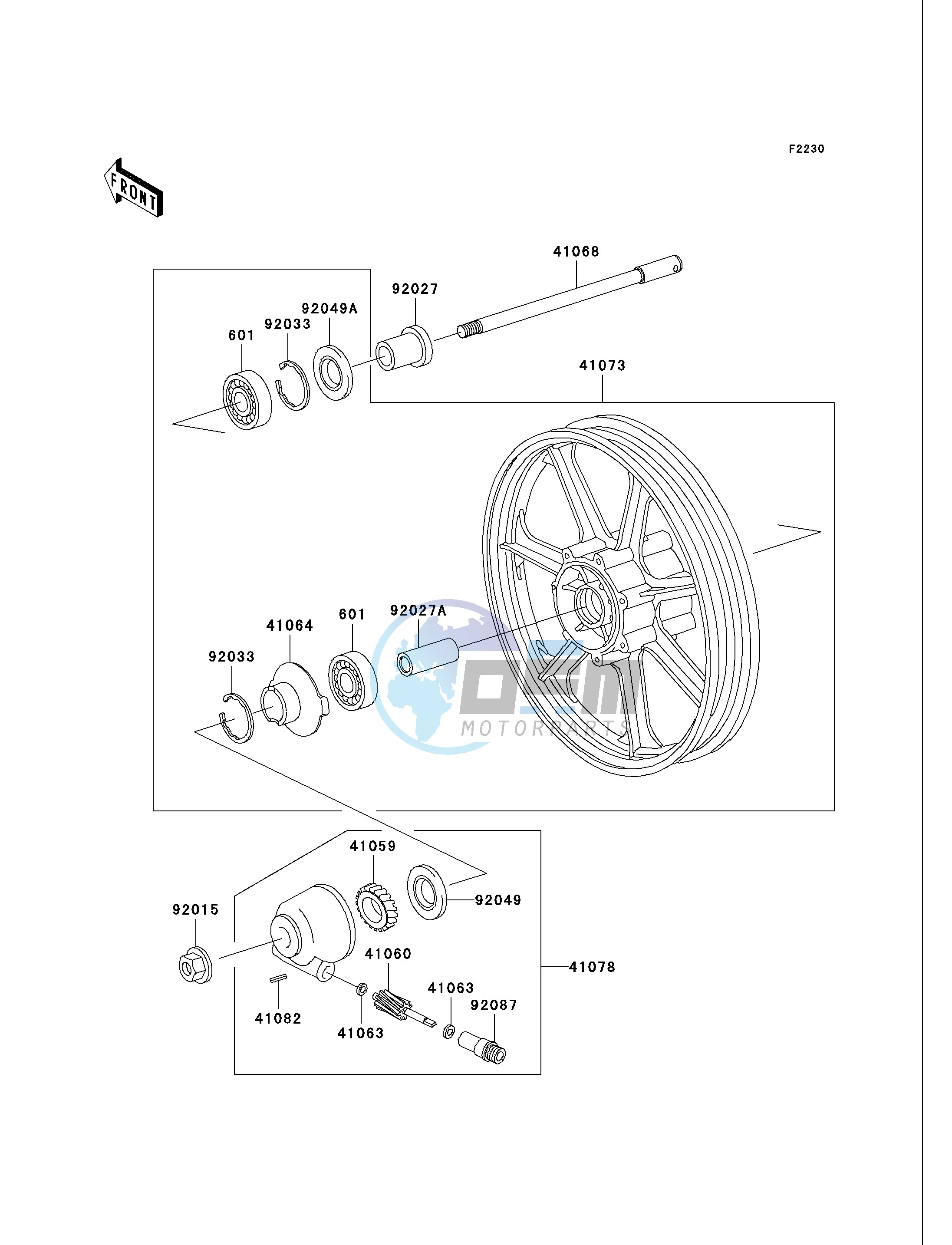 FRONT WHEEL