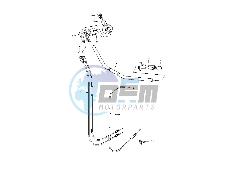 STEERING HANDLE- CABLE