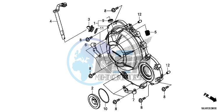 RIGHT CRANKCASE COVER