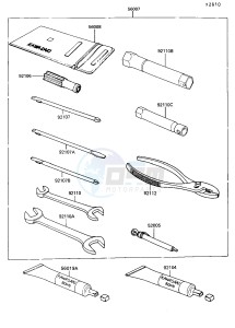 ZG 1200 B [VOYAGER XII] (B6-B9) [VOYAGER XII] drawing OWNERS TOOLS