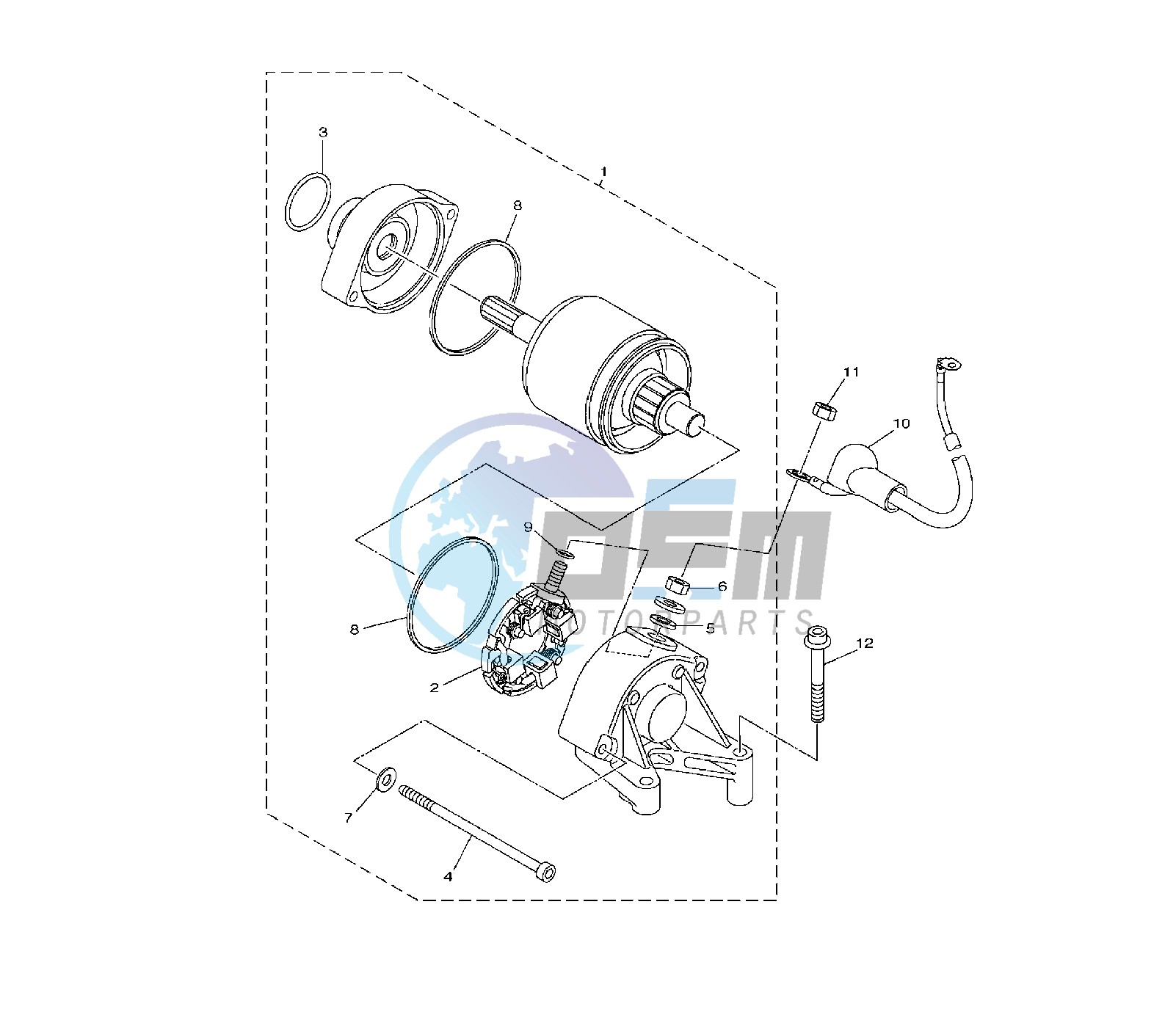 STARTING MOTOR