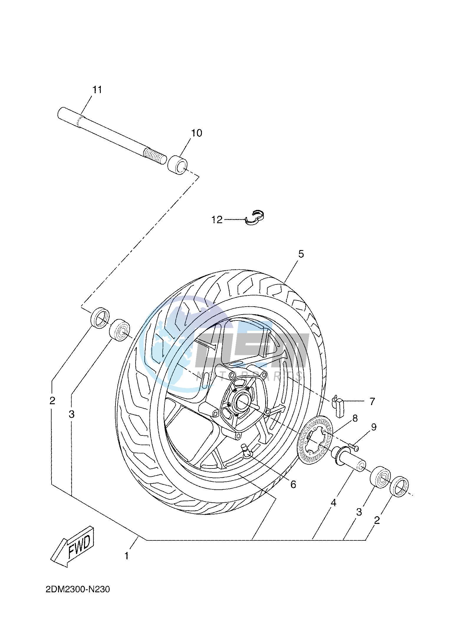 FRONT WHEEL