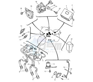 YZF SP 750 drawing ELECTRICAL 1