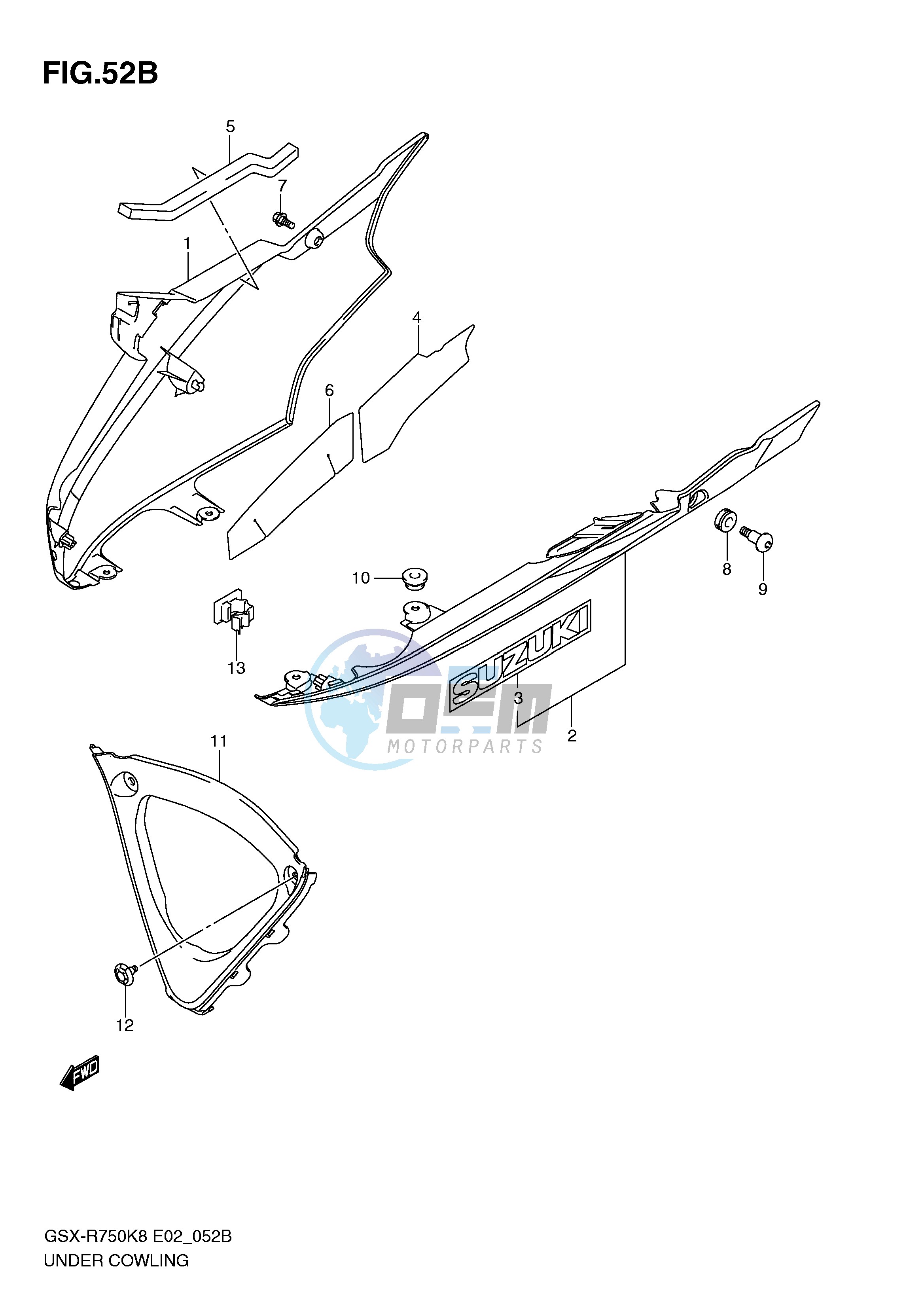 UNDER COWLING (MODEL L0)