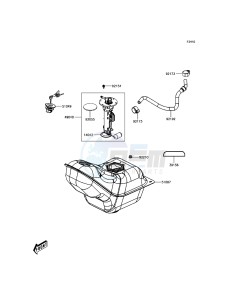 J125 ABS SC125CHFA XX (EU ME A(FRICA) drawing Fuel Tank