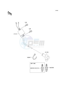 KX 250 L [KX250] (L4) [KX250] drawing IGNITION SYSTEM