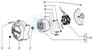 NRG 50 MC3 DD drawing Flywheel magneto