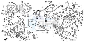 SH300A9 France - (F / ABS CMF) drawing CRANKCASE