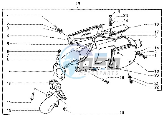 Catalytic silencer