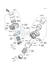 VN1600_CLASSIC VN1600-A3H GB XX (EU ME A(FRICA) drawing Cylinder/Piston(s)