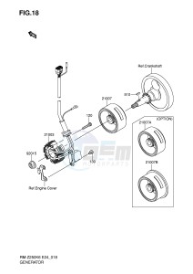 RM-Z250 (E24) drawing GENERATOR