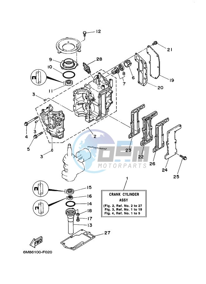 CYLINDER--CRANKCASE