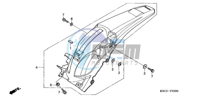 REAR FENDER