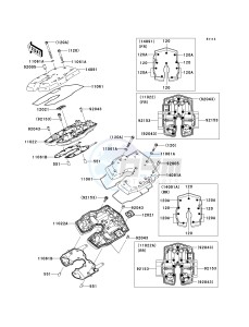 VN 2000 A [VULCAN 2000] (A6F-A7F) A6F drawing CYLINDER HEAD COVER