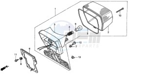 C90 drawing TAILLIGHT