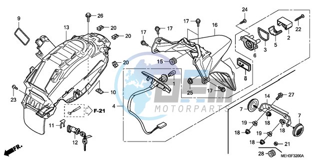 REAR FENDER