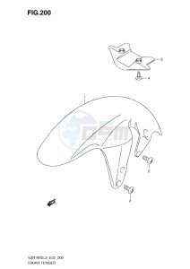 VZR 1800 Z drawing FRONT FENDER Z L3