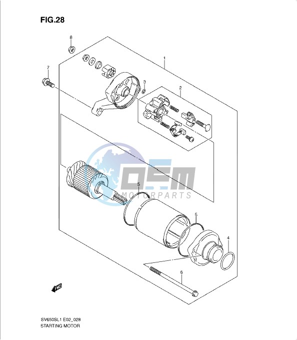 STARTING MOTOR