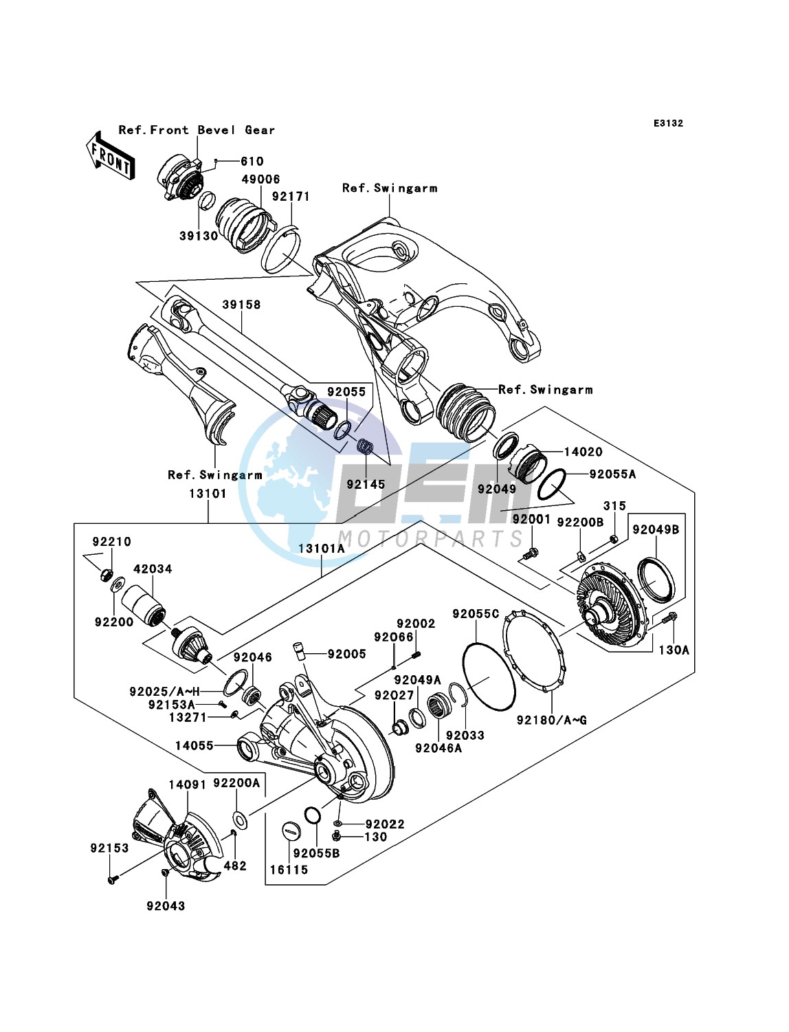 Drive Shaft/Final Gear