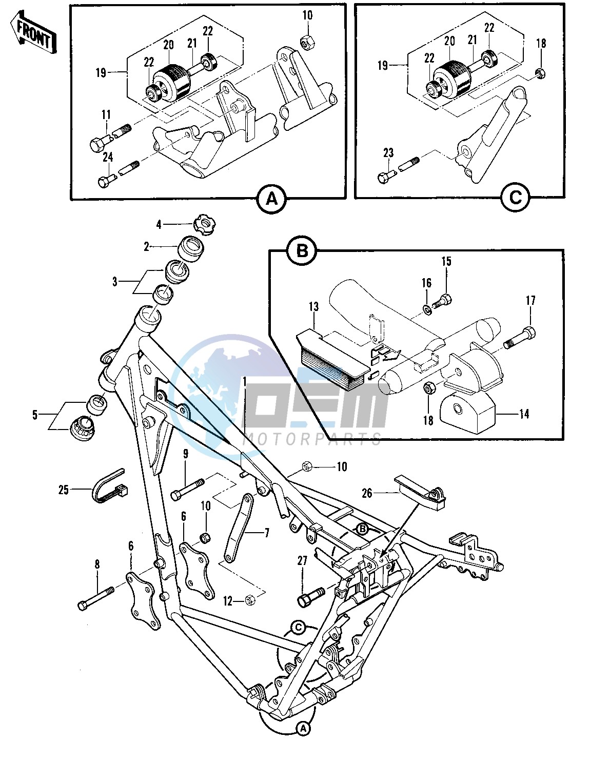 FRAME_FRAME FITTINGS -- KX420-A1- -