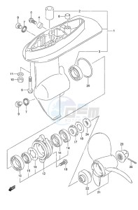 DF 6 drawing Gear Case