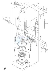 DF 9.9 drawing Trim Cylinder